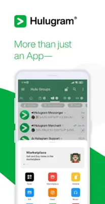 Hulugram Messenger android App screenshot 11