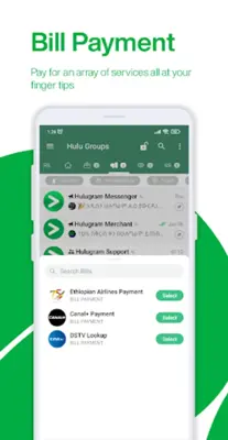 Hulugram Messenger android App screenshot 4