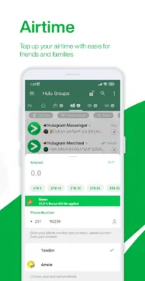 Hulugram Messenger android App screenshot 8